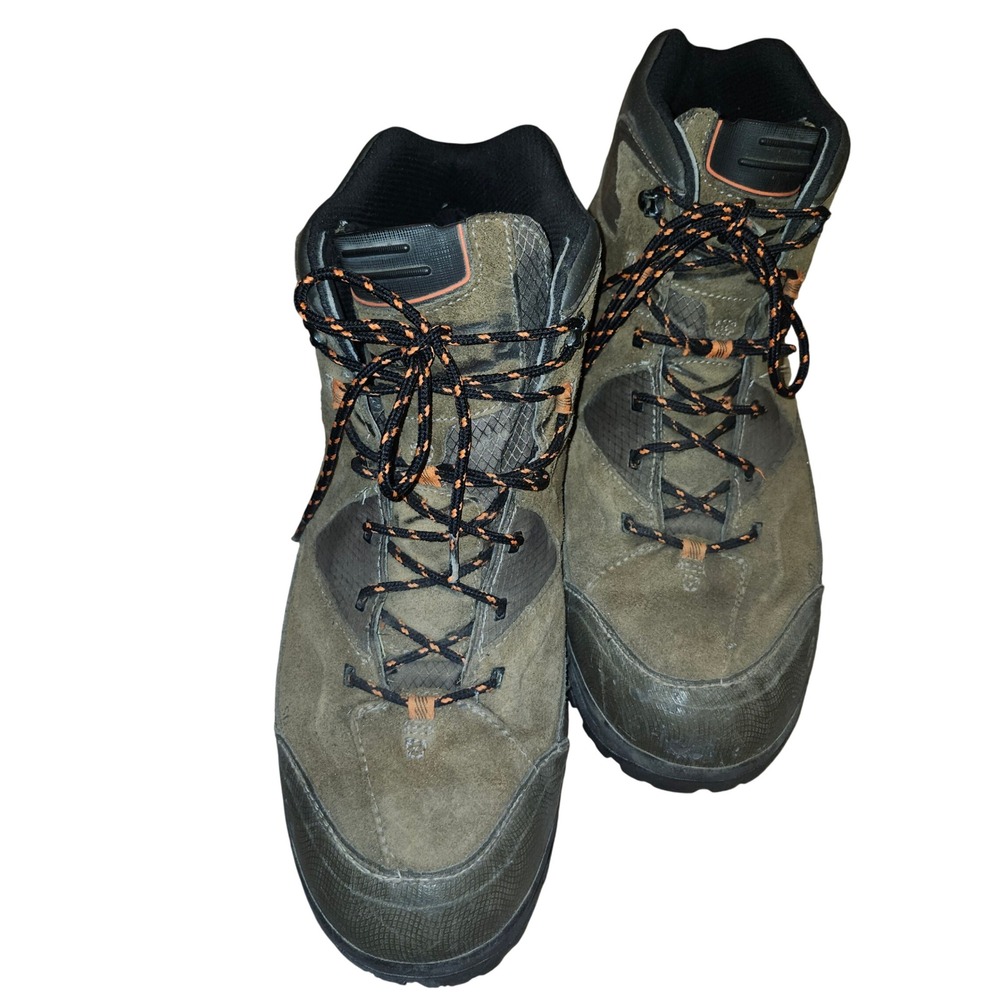 Red Wing Shoes 8603 Mens 15 Waterproof Hiking Boots Olive Green Suede SD Safety